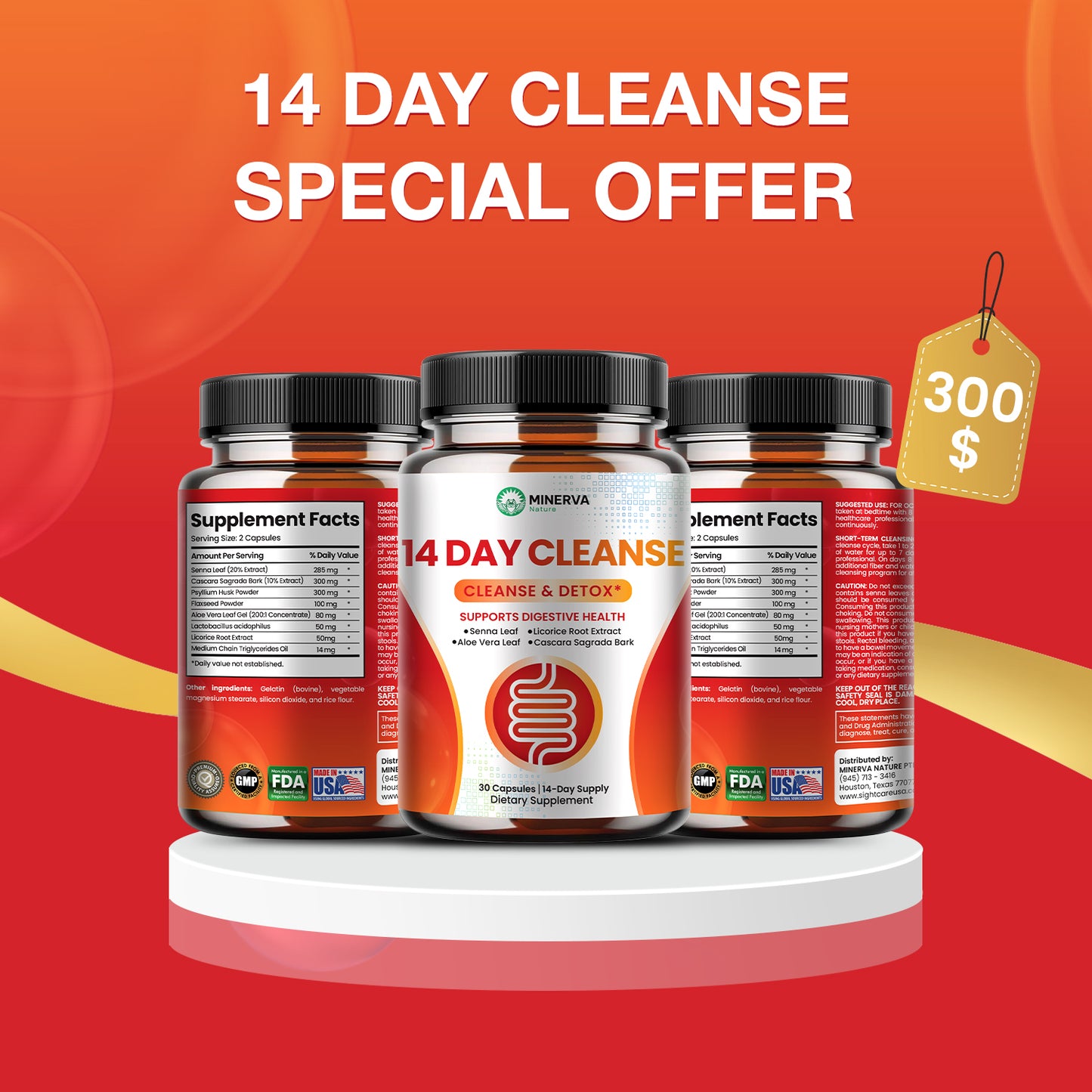 Minerva Nature 14 Day Cleanse