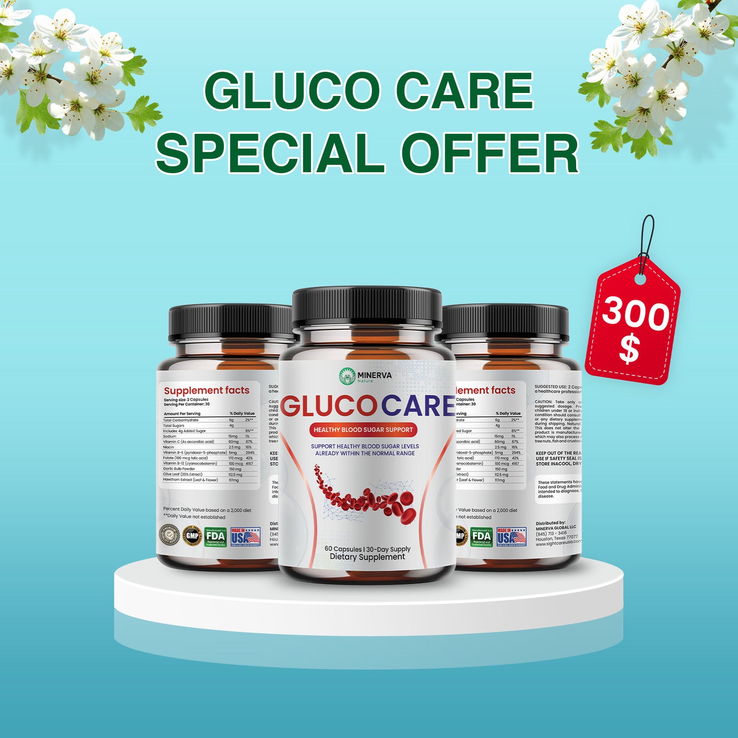 Minerva Nature Gluco Care