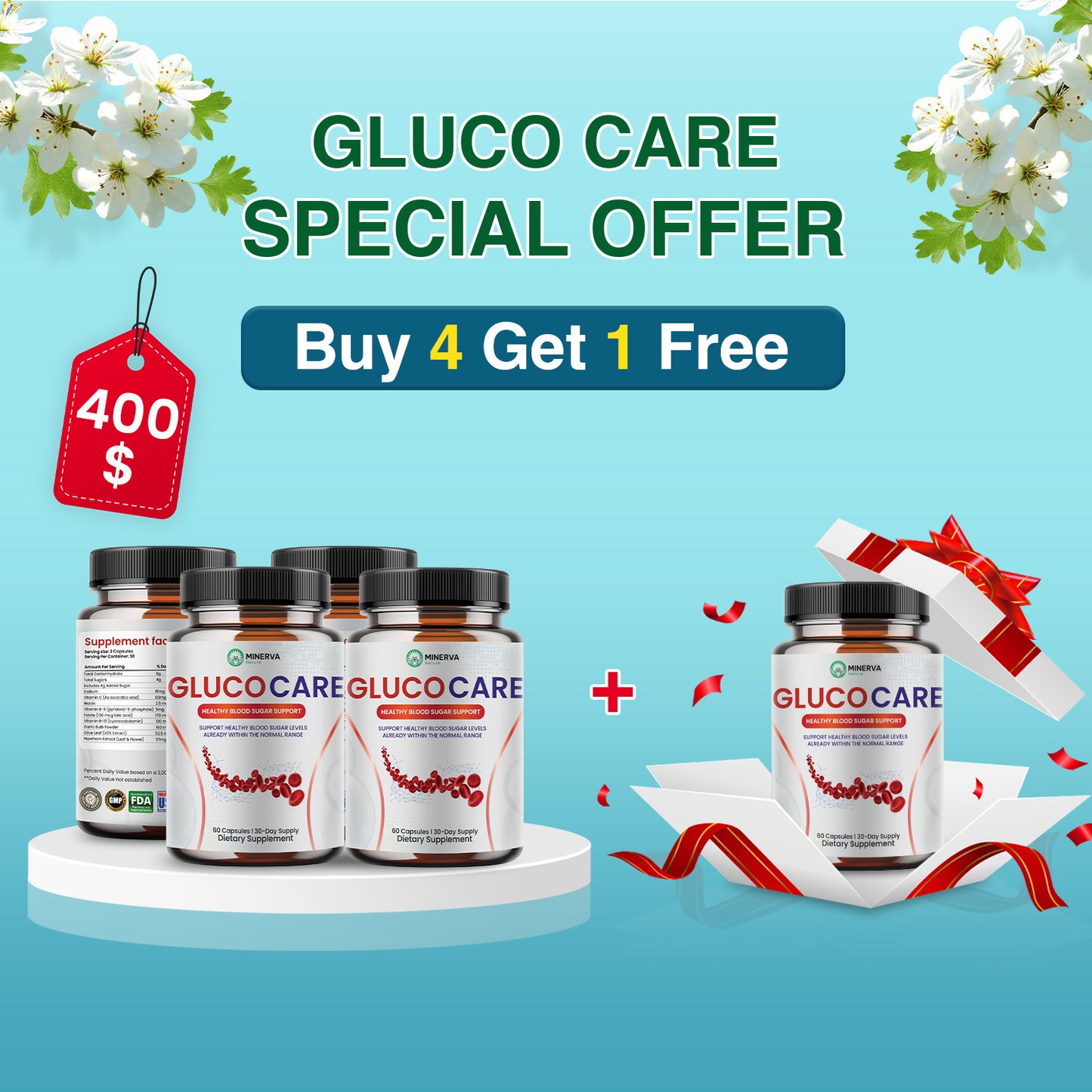 Minerva Nature Gluco Care